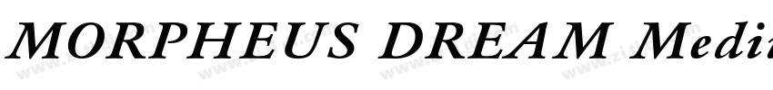 MORPHEUS DREAM Mediu字体转换